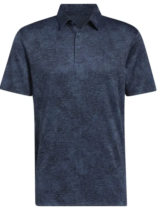 Adidas Aerial Jacquard Polo Shirt - Arctic Night