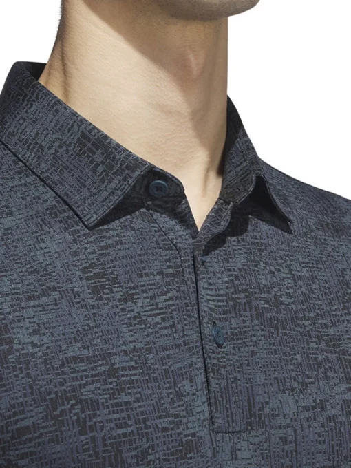Adidas Aerial Jacquard Polo Shirt - Arctic Night