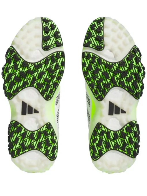 Adidas Codechaos 22 Boa Golf Shoes - Cloud White/Core Black/Lucid Lemon