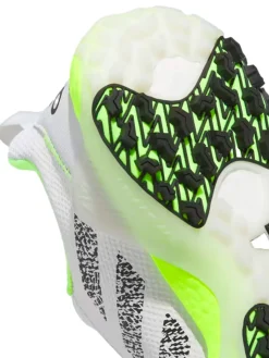 Adidas Codechaos 22 Boa Golf Shoes - Cloud White/Core Black/Lucid Lemon