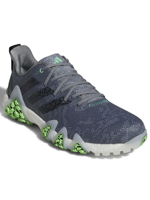 Adidas Codechaos 22 Golf Shoes - Grey Three/Core Black/Beam Green