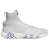Adidas Codechaos Laceless Primeknit Boost Golf Shoes - Grey Two/Cloud White