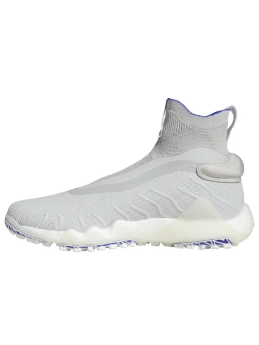 Adidas Codechaos Laceless Primeknit Boost Golf Shoes - Grey Two/Cloud White