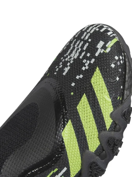 Adidas Codechaos Ll Primeknit Boost Glitch Golf Shoes - Core Black/Lucid Lemon