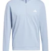 Adidas Elevated 1/4-Zip Sweatshirt - Wonder Blue