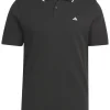 Adidas Go-To Pique Golf Polo Shirt - Black