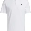 Adidas Go-To Pique Golf Polo Shirt - White