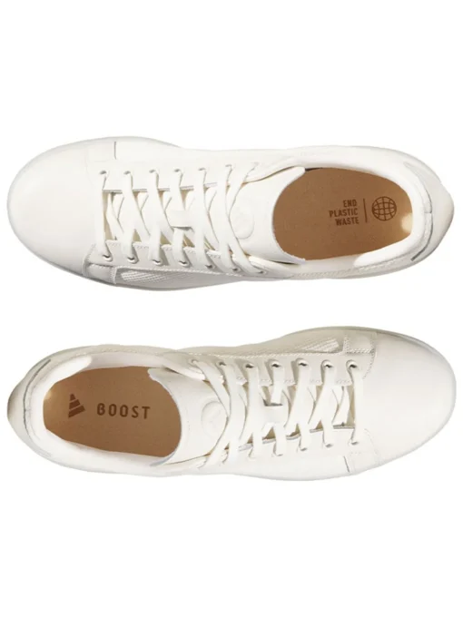 Adidas Go-To Spikeless 1 Golf Shoes - Chalk White/Alumina/Magic Beige