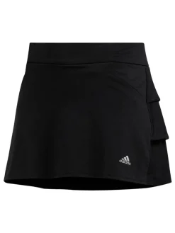 Adidas Jr Girls Primegreen Ruffled Skort - Black