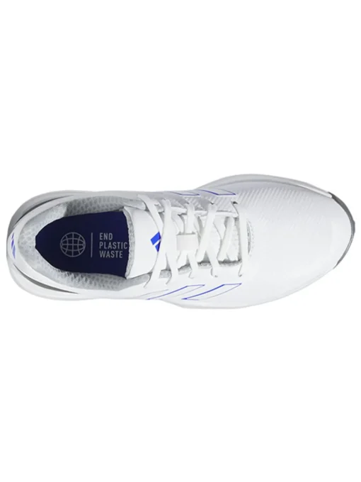 Adidas Junior Zg23 Shoes Golf Shoes - Ftwr White/Lucid Blue/Grey Two