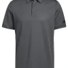 Adidas Ottoman Stripe Polo Shirt - Black/Grey Six
