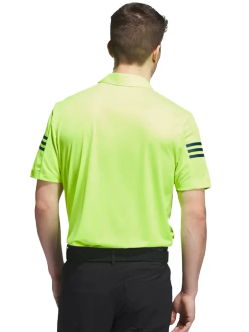 Adidas 3-Stripe Polo Shirt - Lucid Lemon