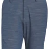 Adidas Textured Golf Shorts - Arctic Night