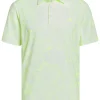 Adidas Ultimate365 Print Polo Shirt - White