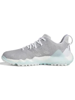 Adidas Women'S Codechaos 22 Golf Shoes - Grey One/Silver Metallic/Almost Blue