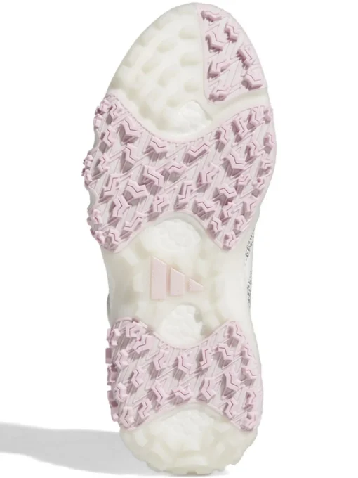 Adidas Women'S Codechaos 22 Boa Golf Shoes - Ftwr White/Silver Met/Clear Pink