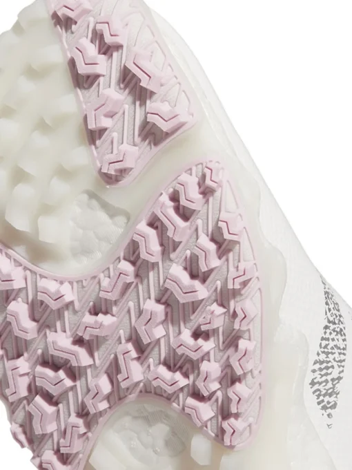 Adidas Women'S Codechaos 22 Boa Golf Shoes - Ftwr White/Silver Met/Clear Pink