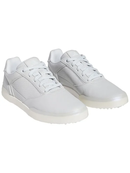Adidas Women'S Retrocross Spikeless Golf Shoes - Grey Two/Halo Blue/Chalk White