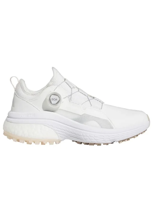 Adidas Women'S Solarmotion Boa Golf Shoes - Ftwr White/Silver Met./Wonder Quartz