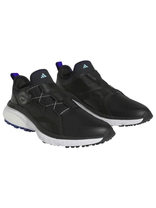 Adidas Women'S Solarmotion Boa Golf Shoes - Core Black/Pre-Loved Blue/Lucid Blue