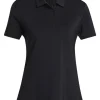 Adidas Women'S Ultimate365 Solid Polo Shirt - Black