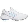 Adidas Women'S Zg23 Lightstrike Golf Shoes - Ftwr White/Blue Fusion/Silver Met.