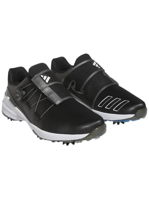 Adidas Zg23 Boa Lightstrike Golf Shoes - Core Black/Ftwr White/Dark Silver Met.