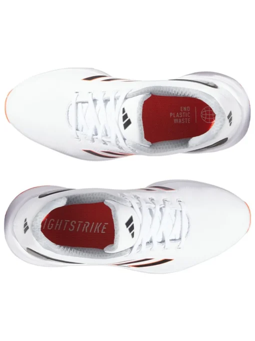 Adidas Zg23 Golf Shoes - Ftwr White/Core Black/Semi Solar Red