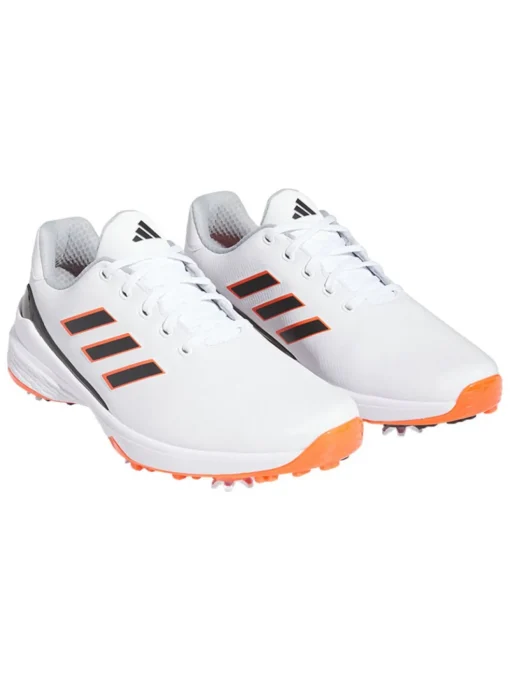 Adidas Zg23 Golf Shoes - Ftwr White/Core Black/Semi Solar Red