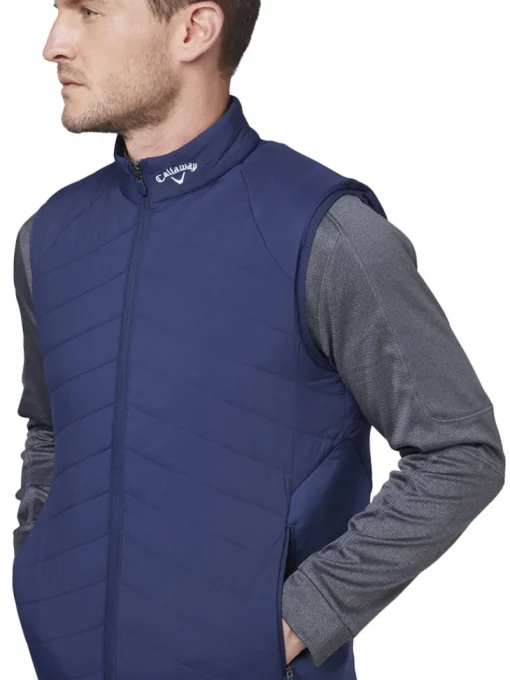 Callaway Primaloft Quilted Vest - Peacoat