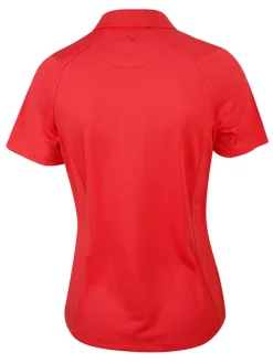 Callaway Women'S Swingtech Solid Polo - True Red