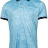 Calvin Klein Fracture Print Polo - Boy Blue
