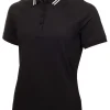 Calvin Klein Women'S Blair Polo - Black
