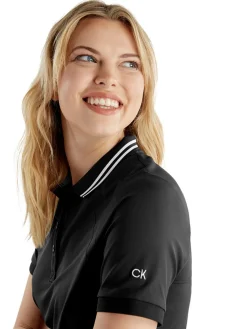 Calvin Klein Women'S Blair Polo - Black