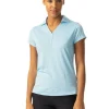 Daily Sports W Anzio Cap Sleeve Polo - Skylight