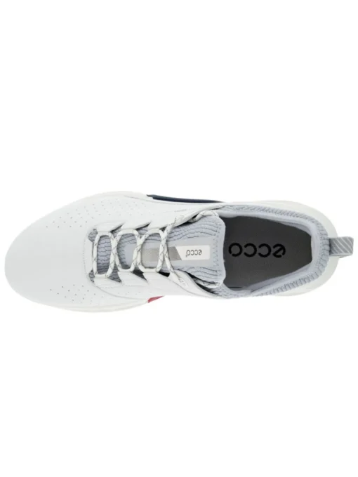 Ecco Biom C4 Golf Shoes - White/Concrete