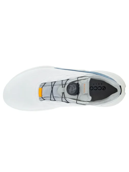Ecco M Biom Hybrid 4 Boa Golf Shoes - White/Retro Blue