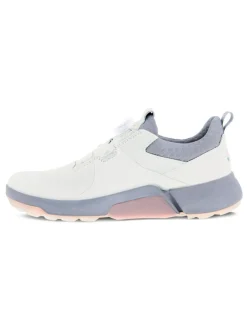Ecco W Biom Hybrid 4 Boa Golf Shoes - White/Silver Grey
