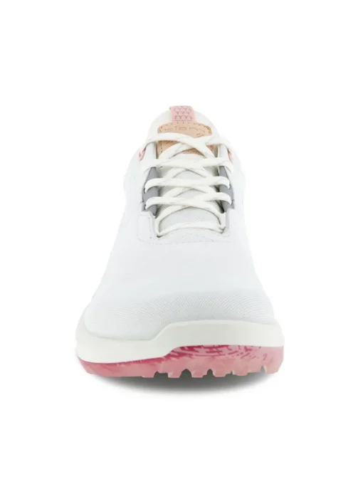 Ecco W Biom Hybrid 4 Golf Shoes - White/Silver/Pink