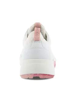 Ecco W Biom Hybrid 4 Golf Shoes - White/Silver/Pink