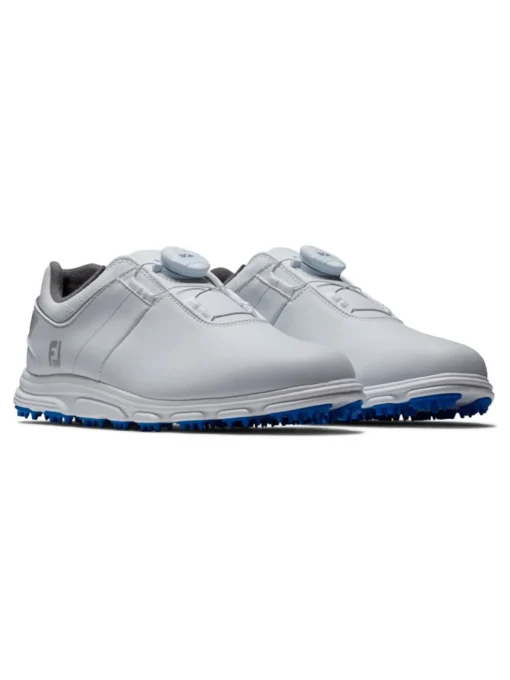 Footjoy Junior Boa Golf Shoes - White