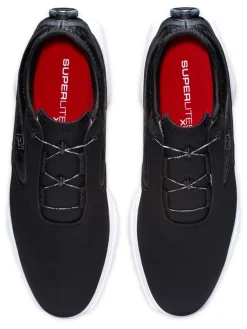 Footjoy Superlites Xp Boa Golf Shoes - Black