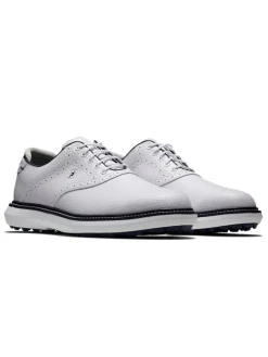 Footjoy Traditions Spikeless Golf Shoes - White
