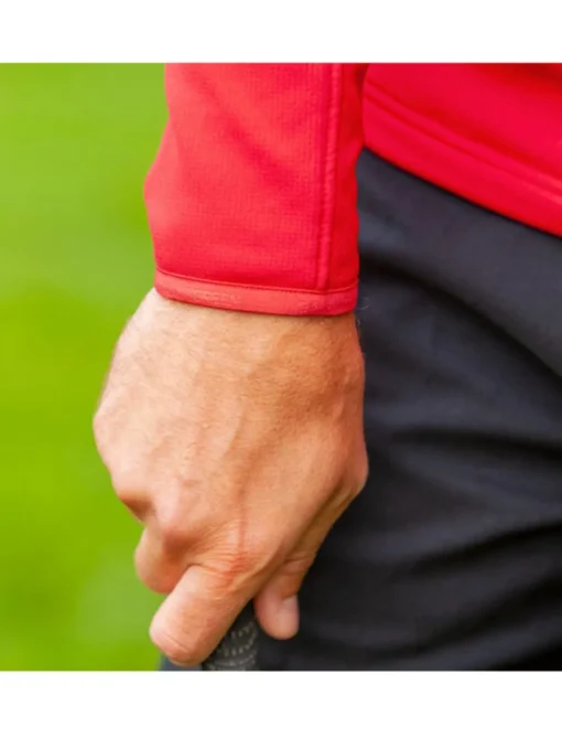 Galvin Green Drake Insula Half-Zip - Red