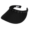 Glove It Bling Crystal Square Clip Visor - Black