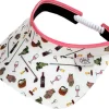 Glove It Print Coil Visor - Nine & Wine