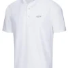Greg Norman Classic Pique Shark Polo - White