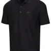Greg Norman Classic Pique Shark Polo - Black