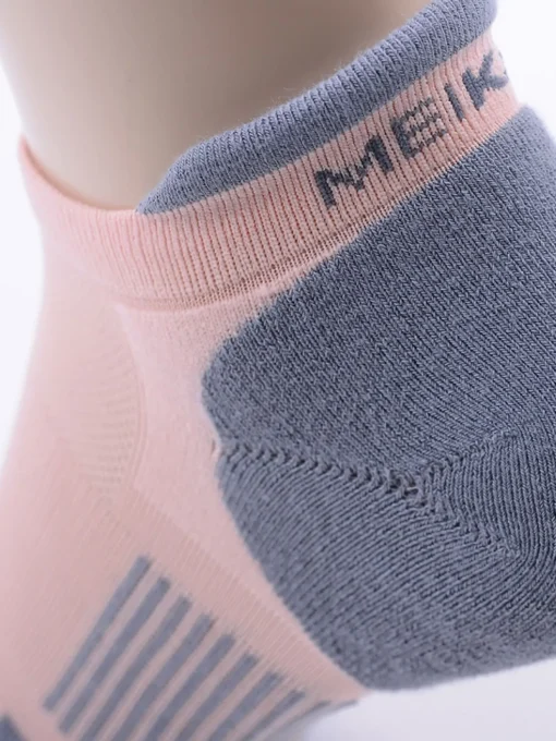 Meikan 3 Pack Women'S Low Cut Coolmax Technical Sports Socks - White/Pink