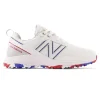 New Balance Fresh Foam Contend Sl (2E) Golf Shoes - White/Blue/Red